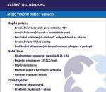 Svářeč TIG/WIG Německo 22-24 € + ubytování zda