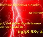 Opravy zásuviek a vypínačov Elektrikár BA